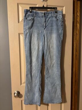 Democracy Light Wash Flare Jeans “Ab” solution